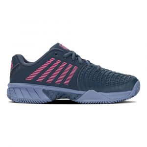 K-Swiss Express Light 3 Chaussure Terre Battue Femmes - Bleu Foncé, Pink