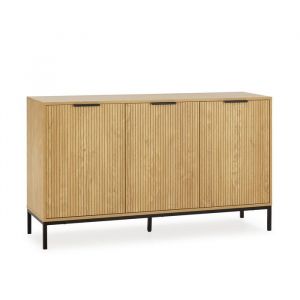 Buffet bas Monica 3 portes couleur bois