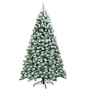 Coast Arbre de No&euml;l artificiel de 180 cm avec lumi&egrave;res LED chaudes Arbre de No&euml;l Vert + Blanc