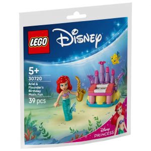 Lego Disney - La f&ecirc;te d'anniversaire d'Ariel avec Polochon (Polybag) - 30720