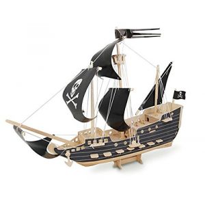 Quay P217 - Maquette bateau pirate en bois