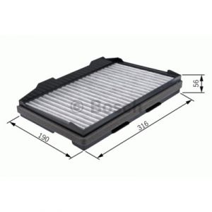 Bosch Filtre d'habitacle r&eacute;f. R2401