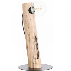 Lampe de table à encre naturelle 8x8x38cm 7hsevenon Deco