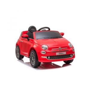 Fiat Children's Electric Car 500 Red With remote control MP3 30 W 6 V 113 x 67,5 x 53 cm