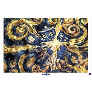 MoviePostersDirect Poster Doctor Who Exploding Tardis (61 x 91,5 cm)