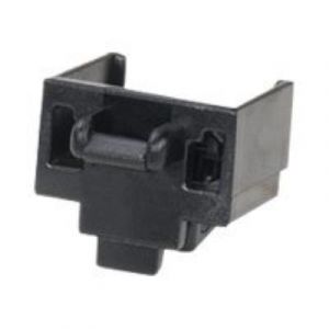 Panduit Jack Module Blockout Device - Verrouillage du module de connexion - rouge (pack de 10)