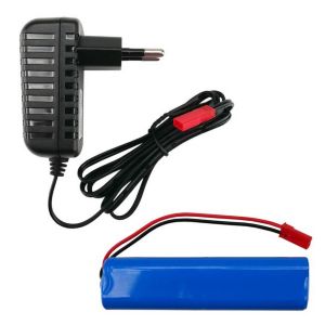 Torro Batterie 9.6V, 500mAh Ni-Mh + Chargeur 9.6V, 150mA