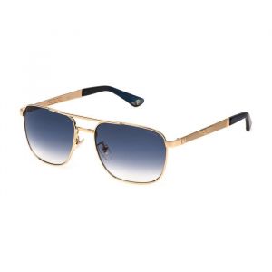 Police Lunettes de Soleil SPL890 55/17/145 0300 ORO ROSE LUCIDO Metallo MAN ORO ROSE LUCIDO SOL 55 17 145 190605531105