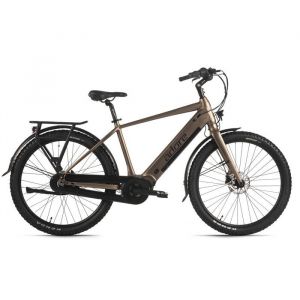 Velo de ville electrique adore 27 5 aluminium citybike cx 290 moteur central 75nm 15ah bronze mat