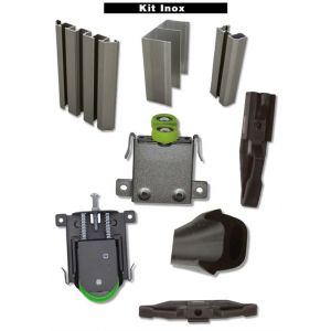 Duval Bilcocq Kit STD Small - hauteur 2500 mm - longueur 3000 mm - inox brossé - 73-0016-K133