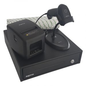 Approx Pack POS Apppospack3380usb imatif pour imprimante POS + tiroir-caisse + lecteur