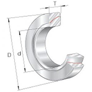 Ina FP - Rotules lisses angulaires GE25 sw 25mm Ext 47mm B.15mm