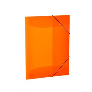 Herma Chemise à élastiques, en PP, A3, orange fluo - Lot de 6