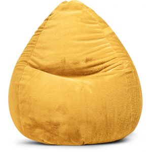 Image de Sitting Point - Pouf Softy xxl Moutarde - Moutarde