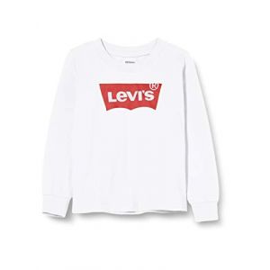 Image de Levi's Kids Lvb L/S Batwing Tee Top à manches longues Bébé garçon Blanc 6 mois