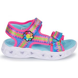 Skechers Sandales ou lumineuses à double bride autoagrippante Multicolore - Taille 30