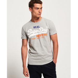 Image de Superdry Vintage Logo Tri Tee M Montana Grey Grit T-shirts