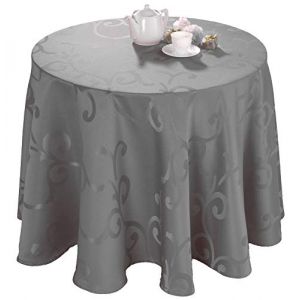 Calitex Nappe Festive, Gris, Ronde 170