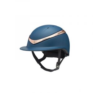 Casque d'équitation pic large brillant Charles Owen Halo luxe