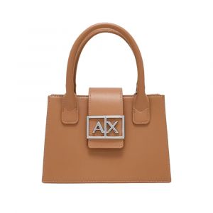 Armani Exchange Sacs &agrave; main signature Femme Marron