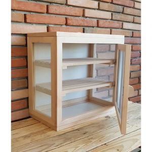 QEM - Garde-Manger en bois 49cmX51cmX29cm