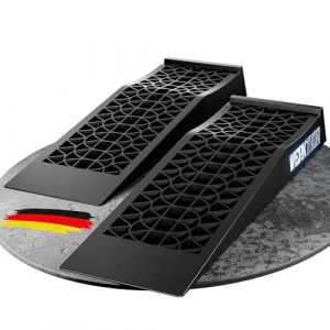 WERKTHOR Rampe de chargement auto extra plate 3T - Lot de 2 rampes voiture sport & véhicules rabaissés