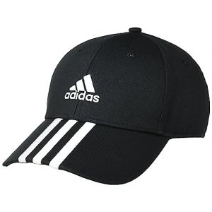 Adidas IB3242 Bball 3S Cap CT Hat Unisex Adult Black/White Taille OSFY