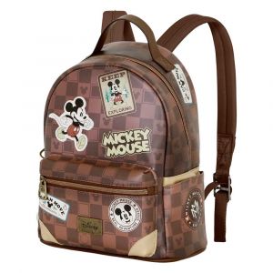 Karactermania Disney Mickey Mouse Journey-Sac à Dos Heady, Brun, 24,5 x 29 cm, Capacité 8 L