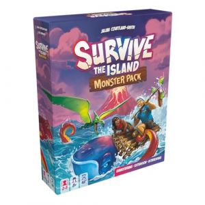 Zygomatic, Survive The Island - Monster Pack Extension Jeu Familial - Jeu de société - 2 à 5 Joueurs - À partir de 8 Ans - 45 Minutes - Allemand - Multilingue