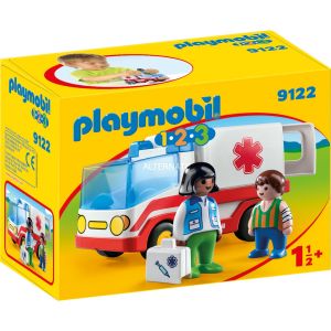 Playmobil 9122 - 1.2.3 : l'ambulance