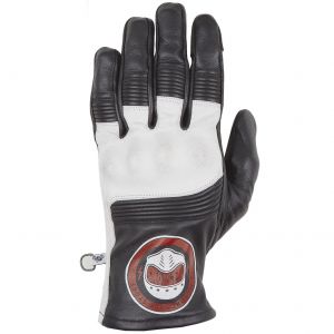 Helstons Piste Summer Leather Brown Black Gloves T11