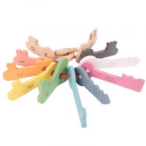 Set de 10 clefs &agrave; enfiler