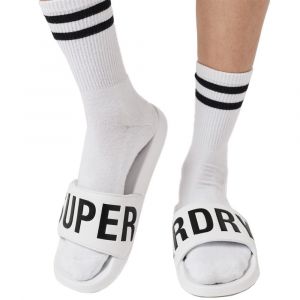Superdry Sandales Code Core Pool EU 36-37 Optic / Black