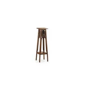 Décoration d'Autrefois Console Bois Marron 33x33x115cm