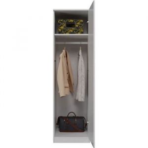 Armoire armoire &eacute;tag&egrave;re porte sd-50 blanc mat