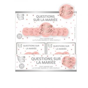 Image de Jeu De 30 Questions evjf 8cm Rose Prix