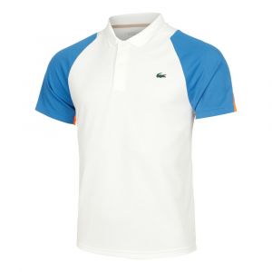 Image de Lacoste Sport Polo Homme, Flour/Kingdom-flashy Oran, M