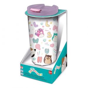 Stor S.L. Squishmallows Tasse de voyage en acier inoxydable Motif personnage