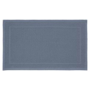 Tapis de bain pur coton navy Antica