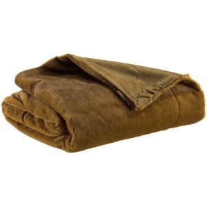 Declikdeco Plaid Liwen Café 140 x 180