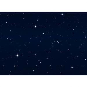 Arrière-plan Étoile Led Fibre Optique 76x56 cm Noir