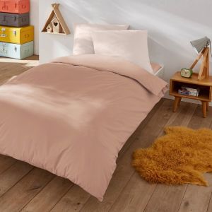 Housse de couette enfant en polycoton, Scenario Cappuccino Taille 140x200 cm;200x200 cm