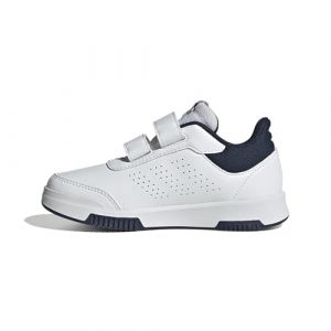 Adidas Mixte Tensaur Hook and Loop Shoes Chaussures de Course, White/Green/Collegiate Navy, 36 2/3 EU