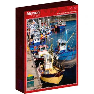 Puzzle de 1000 pièces Alipson Puzzle Port De Quiberon