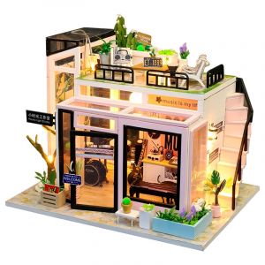 Dam Studio de musique. Maquette 3d r&eacute;aliste