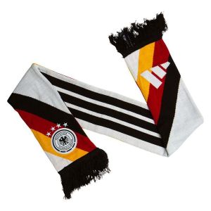 Adidas Allemagne &Eacute;charpe Coupe du Monde 2026 - Blanc/Noir/Rouge/Jaune, pointure One Size - ['Blanc'] - Taille One Size