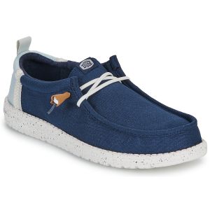 Slip ons HEYDUDE Wally Craft Linen Navy Blazer/Multi Bleu - Taille 41,42,43,44