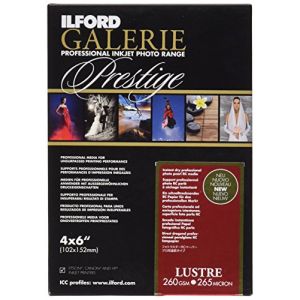 Ilford Papier Galerie Prestige 260g 10.2x15.2cm 100F Lustré