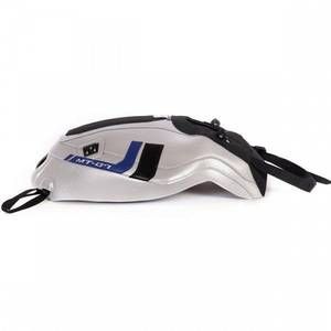 Bagster Tapis de r&eacute;servoir argent/noir mat/d&eacute;co baltique/noir (1681K) Yamaha MT-07