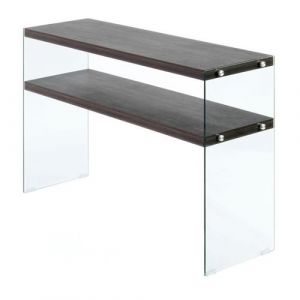 Console Design "Elementary" 110cm Marron Clair Prix